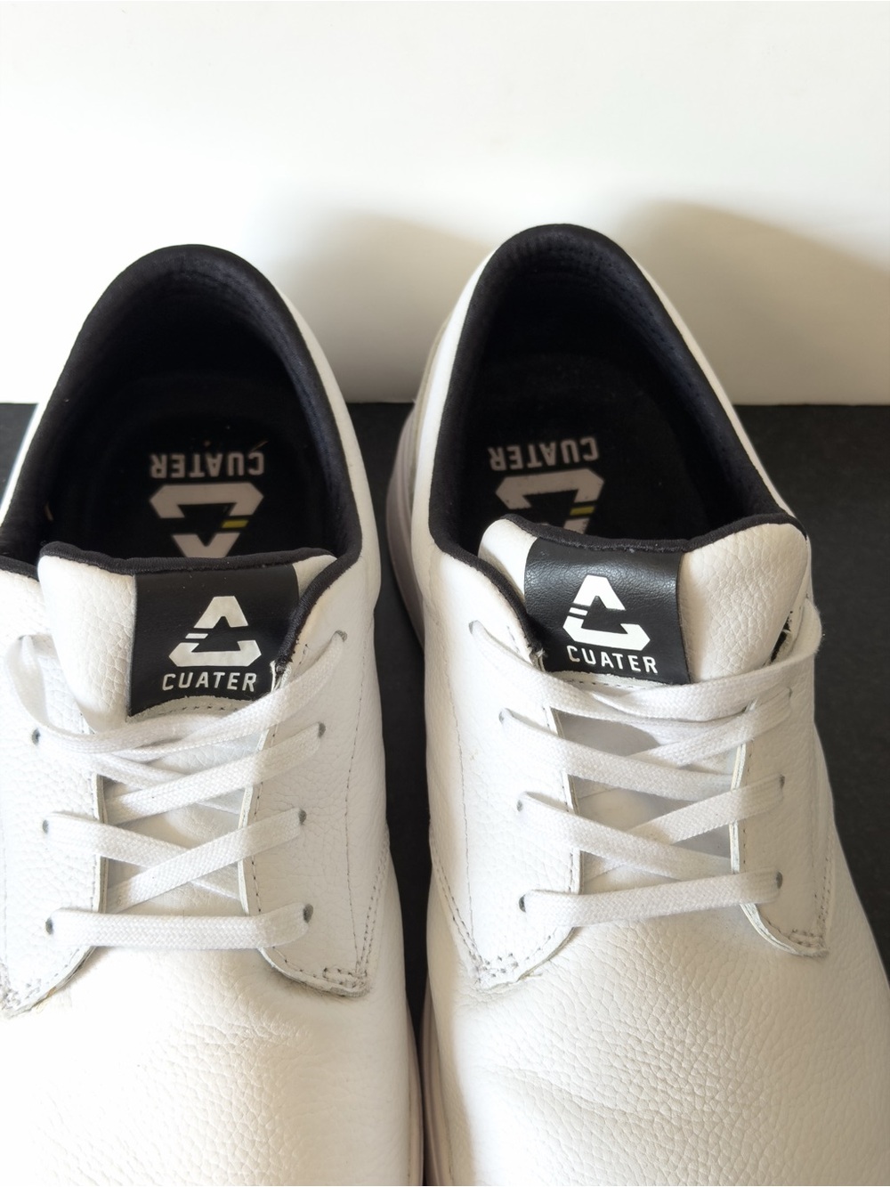 CUATER The Wildcard Leather 4MU189 Spikeless Golf Shoes Size 11 White Sneakers - Picture 4 of 11